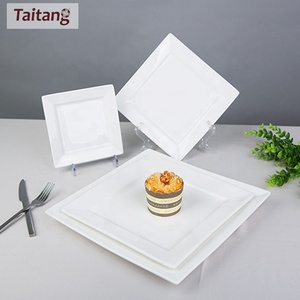 Blanco, placas de cerámica <span class=keywords><strong>restaurante</strong></span> de cerámica de porcelana de la placa de la cena en <span class=keywords><strong>el</strong></span> Hotel - Product Image 4