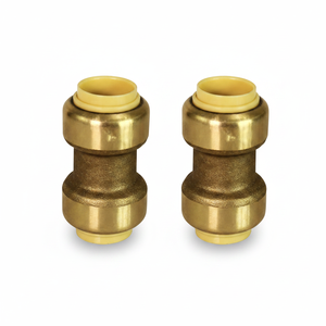 Válvula Verde de <span class=keywords><strong>Cobre</strong></span> Forjado sin Plomo, Superficie Lisa, Conexión Rápida, Accesorio de Tubería Recta para Manguera de Jardín, Tubería de Latón OEM - Product Image 1