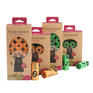 Bolsa de caca de perro compostable ecológica para mascotas biodegradable para paseos - Product Image 5