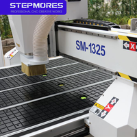 Máquina de Tallado de Madera CNC de Alta Resistencia de 4 x 8 pies, Router CNC 3D 1325 para Madera, Acrílico, Aluminio y MDF