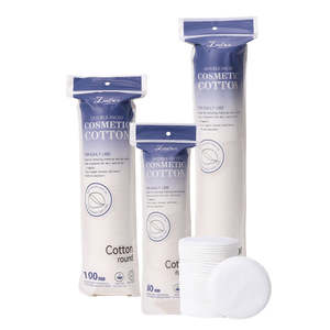 LMLTOP Vente chaude, coussinets de <span class=keywords><strong>coton</strong></span> doux de qualité supérieure pour le maquillage, coussinets de <span class=keywords><strong>coton</strong></span> jetables pour le visage, coussinets de <span class=keywords><strong>coton</strong></span> nettoyants pour le visage, coussinets de <span class=keywords><strong>coton</strong></span> pour le spa, SY446-448 - Product Image 1