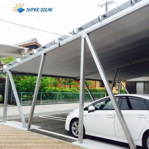 Adecuado para Fábricas en China: Cocheras Solares de Acero, Estacionamientos Solares - Product Image 1