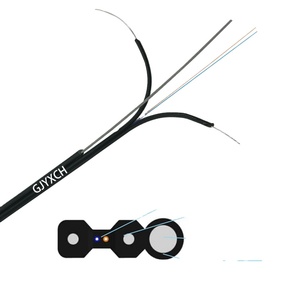 Cable de caída de fibra óptica FTTH GJYXCH para exteriores LSZH 1 2 4 Core FTTH GJYXCH Cable de caída de fibra - Product Image 2
