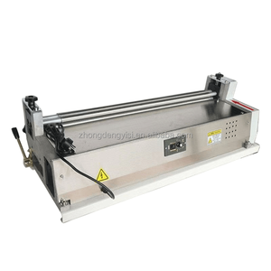 Machine à coller les boîtes semi-automatique électrique à colle froide pour cartons et carton ondulé en acier inoxydable, facile à utiliser - Product Image 1