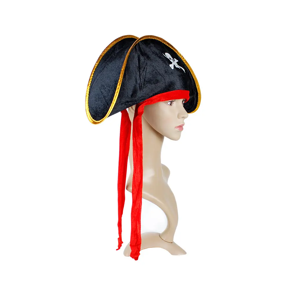 할로윈 파티 코스프레 캐리비안 해적 액세서리 모자