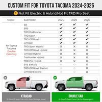 Housses de siège de voiture de luxe TRD Pro pour Toyota Tacoma – Fournisseur en gros de housses de siège de voiture modifiées camouflage