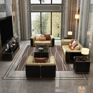 2024奢华最新设计现代客厅家居家具沙发套装沙发正式沙发客厅沙发
