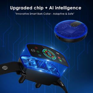 2024 Nieuwe Huisdierengedragsbeheersensor Elektronische Omheining Schorstopper Unieke Blaffende Kraag - Product Image 3