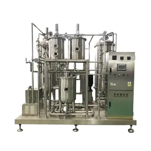 Automatic High Technology QHS Series Carbonated Soft Drink Mixing Machine / Carbonated Beverage CO2 Gas Mixer