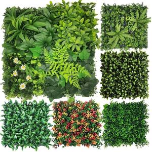 Muestra gratis verde artificial falso césped sintético alfombra paneles de césped fútbol deportes suelo decoración del hogar Plantas pared hierba - Product Image 1