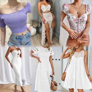 Mayorismo para Proveedores |   Pacas Mixtas de Ropa de Mujer (Nueva + Usada) |   Blusas, Vestidos Variados, Lotes al por Mayor - Product Image 4