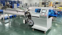 Machine d'emballage horizontale automatique pour barres céréalières et barres énergétiques, ensacheuse de type oreiller haute vitesse en acier inoxydable pour snacks