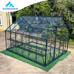Serre da Giardino di Alta Qualità, Resistenti alle Tempeste di Neve, Antiruggine, Protette dai Raggi UV, Termoisolanti, in Vetro Temperato, per Piante e Fiori - Product Image 6