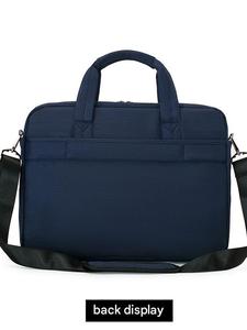 Bolso para portátil de nailon resistente al agua, bandolera de negocios, ligero, suave, de 15,6 pulgadas, para hombre, estilo coreano, maletines informales - Product Image 5