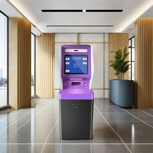 Crtly <span class=keywords><strong>crypto</strong></span> Cajero Automático dispensador de efectivo lector de tarjetas cambio de moneda autoservicio pantalla táctil quioscos de pago de facturas en el aeropuerto - Product Image 4