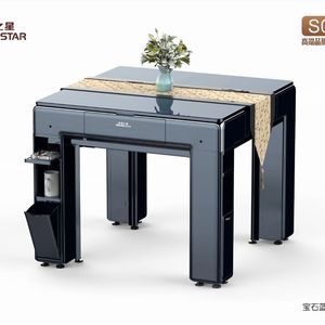 Modern Dual-Use Mahjong <b>Table</b> Automatic Silent <b>Foldable</b> With Portable <b>Plastic</b> Design for Poker Application 2026 New Style Automa - Product Image 3