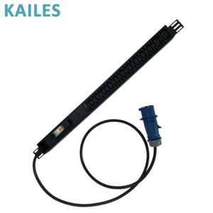 Unità di Distribuzione Elettrica KAILES PDU 32A 10C13+2C19 Verticale Industriale per Installazione in Armadio Data Center Completamente Personalizzabile - Product Image 1