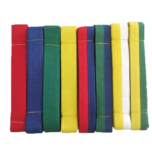 Ceintures <span class=keywords><strong>de</strong></span> <span class=keywords><strong>Judo</strong></span>, BJJ, Karaté, Taekwondo ITF en Coton <span class=keywords><strong>de</strong></span> Haute Qualité, Couleurs Multiples pour l'Entraînement - Product Image 4
