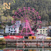 Grande Roue de 30m Nova Rides FW-30M pour Parc d'Attractions, Équipement de Fête Foraine, Prix Compétitif