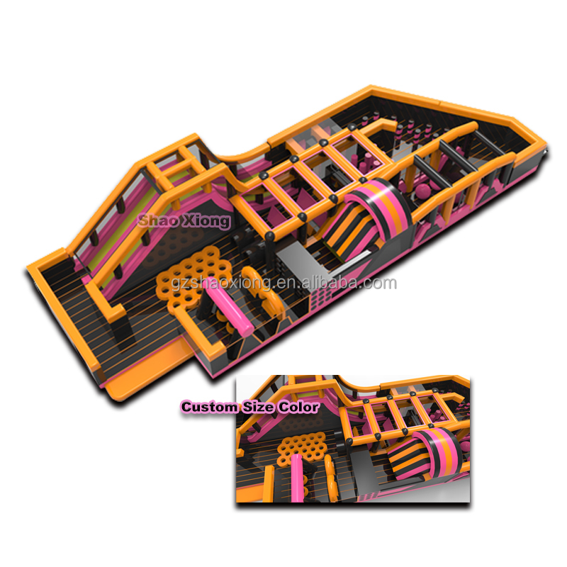 Amusement Giant Inflatable Playground Carnival Theme