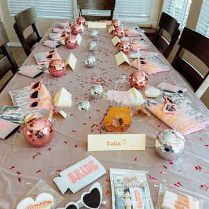 Bar de fête de mariage discothèque 580ml boule de disco en plastique tasse à boire rose or argent boule de disco tasse à boire - Product Image 5