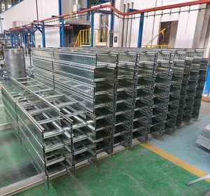 Nhiệm vụ nặng nề ngoài trời nhúng nóng cáp thép mạ kẽm khay Thang cho công nghiệp xây dựng dự án 300*100 mét Kích thước - Product Image 3