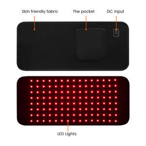 IDEATHERAPY TLB120 Cintura e Fascia per Terapia a Luce Rossa e Infrarossi, Tessuto Delicato sulla Pelle, per Sollievo dal Dolore e Cura del Corpo, Uso Domestico - Product Image 1