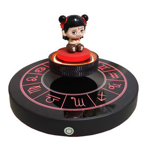 Support d'affichage HCNT à lévitation magnétique avec lumières colorées en forme d'étoiles, rotation à 360 degrés, capacité de charge 300G-350G - Product Image 2