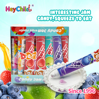 Bonbons en gros, étiquette privée personnalisée, bonbons liquides en tube de dessin animé, saveur de fruits, confiture, lisse, rafraîchissant, option de paquet en vrac pour les enfants, sucré