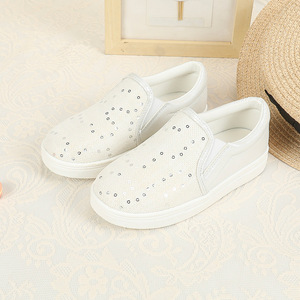 Gran chica Rosa oro Suin Eqparty zapatos diarios chica suela blanda cómodo cumpleaños Casual princesa zapatos - Product Image 1