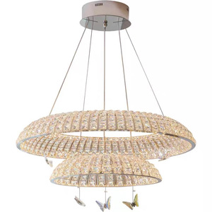 The Manufacturers Best-Selling Light Luxury <strong>Crystal</strong> Chandelier, Homestay Duplex Loft Dining Room Lamp, Bedroom French - Product Image 5