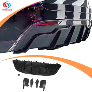 Honghangigh qualità accessori <span class=keywords><strong>auti</strong></span> stile Vorsteine paraurti posteriore in fibra di carbonio labbro diffusore posteriore per <span class=keywords><strong>tesla</strong></span> Model Y 2019-2021 - Product Image 1