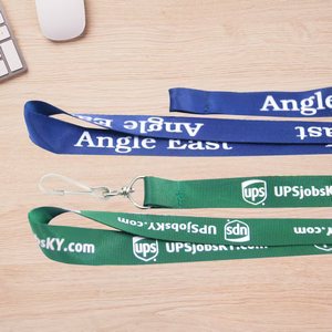 Venta caliente Jacquard Belt + Small Nine Buttonsid Card Ropelogo Lanyard Venta al por mayor en línea - Product Image 2