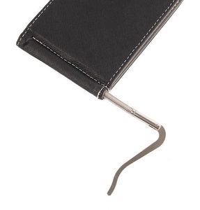 Tarjetero corto unisex de piel sintética con forro de PVC tarjetero barato al por mayor - Product Image 4