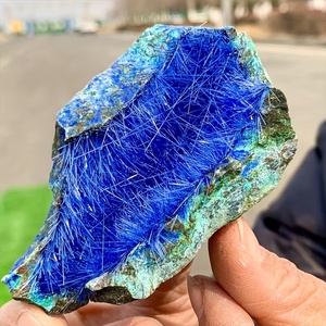 Wholesale Druzy Mineral Specimen High Quality <b>Raw</b> Blue <b>Crystal</b> Stone for Home Decoration Healing - Product Image 2