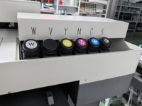 Imprimante à plat multifonctionnelle A2 UV DTF à double tête rotative pour vernis et autocollants métalliques, idéale pour les besoins d'impression double face