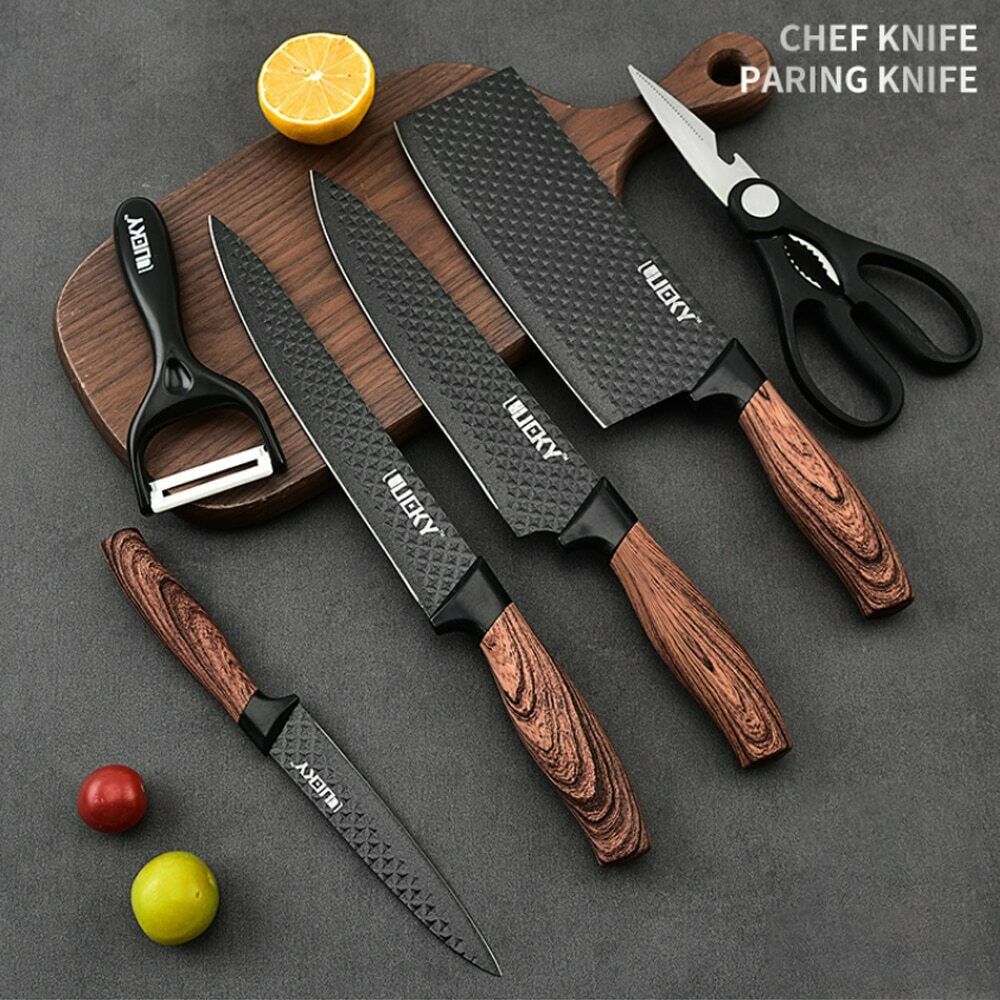PRINS KIT 6pcs kitchen knife set ナイフセット 6PCS Knife Set - Premium Stainless Steel Kitchen Knives