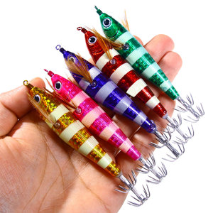 Esca per Calamari HENGJIA 10,5cm-9,5g, Esca Luminosa per Polpi e <span class=keywords><strong>Seppie</strong></span>, Esca per <span class=keywords><strong>Pesca</strong></span> in Acqua Salata - Product Image 2