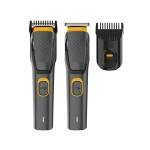 HTC USB Cordless Hair Clipper Trimmer Beard Trimmer Plastic Electric Hair Clipper Professional Haircut Grooming Hair Cutting