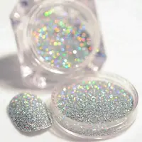 Glitter Supply Good Quality Silver Glitter Multicolor Different Sizes Sparkle Fine Chunky Glitter Powder