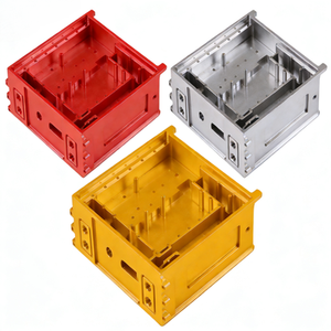 กล่องหุ้มอุปกรณ์อลูมิเนียมแบบกำหนดเองสำหรับตัวควบคุมอุตสาหกรรม ผลิตด้วยเครื่อง CNC จากโรงงาน - Product Image 6