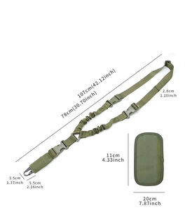 Correa Táctica Diagonal de Nylon Modelo 5581 de Pinyun, Correa de Hombro Elástica de Metal de Liberación Rápida y Alta Resistencia, No Impermeable - Product Image 1