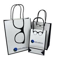 Emballage de lunettes avec logo personnalisé Sacs à lunettes écologiques pour lunettes Sacs à lunettes kraft vectoriels
