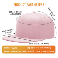 Casquettes de baseball personnalisées à 6 panneaux avec logo brodé 3D – Casquette Hip Hop urbaine tendance, sportive, unisexe, design extérieur rose Gorras