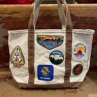Écusson et badge tissés écologiques avec logo personnalisé, étiquette de vêtement en tissu haute densité avec taille et couleur personnalisables