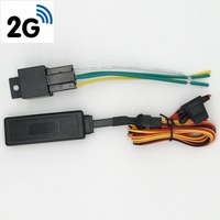Traqueur GPS de voiture portable 2G Dispositif de suivi de véhicule en temps réel avec arrêt du moteur à distance et système d'alarme antivol pour voitures