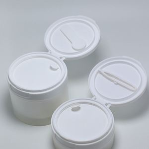 Nouveauté : Flacons pompe sans air en PP de 30 ml et 100 ml, pots en plastique blanc pour crème visage cosmétique 150 g - Product Image 4