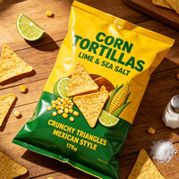 Bolsas de Plástico para Snacks con Sellado Trasero Impreso, Acabado Brillante, Selladas con Calor y Lámina de Aluminio para 100g 200g 300g, ¡Oferta!