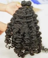 Vendeurs de cheveux indiens bruts naturels non traités Paquets de cheveux à cuticule alignée 100% cheveux indiens bruts humains non transformés