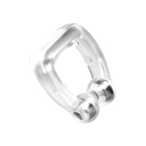 Clip nasal anti-ronflement en silicone transparent, réutilisable, magnétique, silencieux, aide au sommeil, unisexe, clip anti-ronflement silencieux - Product Image 5